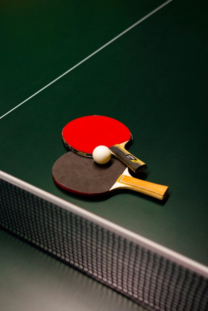 Ping Pong Ball and Rackets